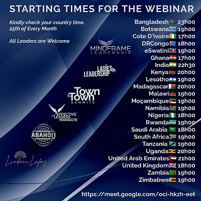 Let's meet on the 25th of each month in 2026